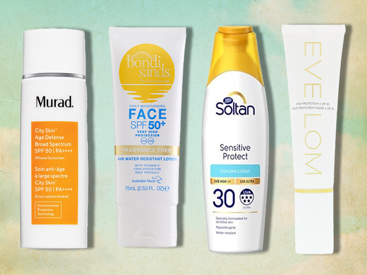 Sunblock cream for dry skin discount